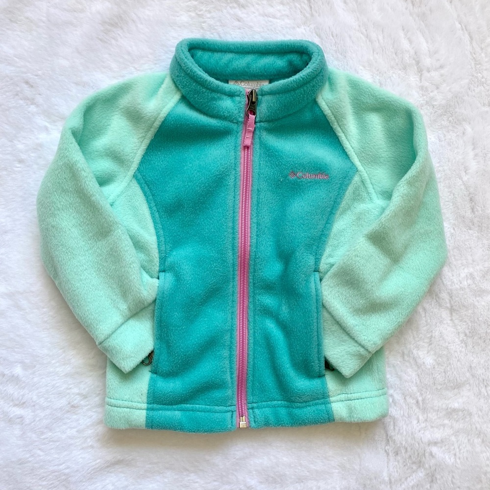 Columbia girls fleece zip up
